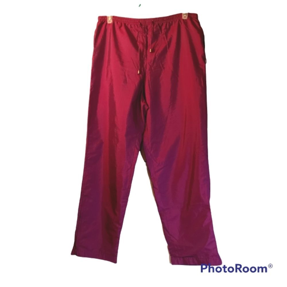 Windbreaker Jogger Pants in Hot Pink sz M